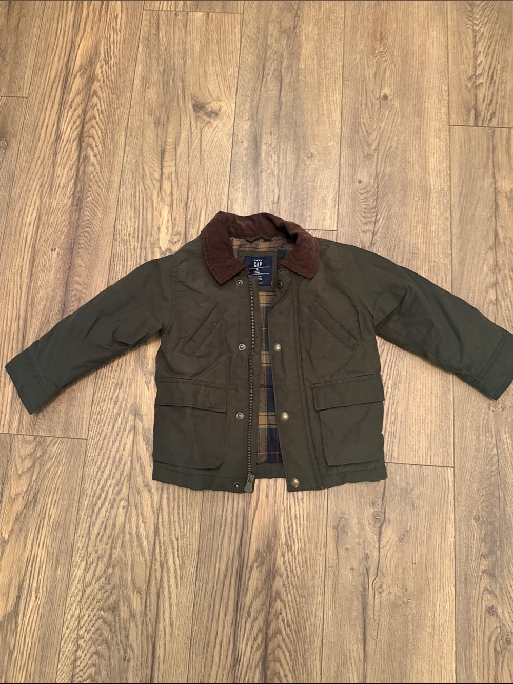 GAP Toddler Waxed Utility Jacket